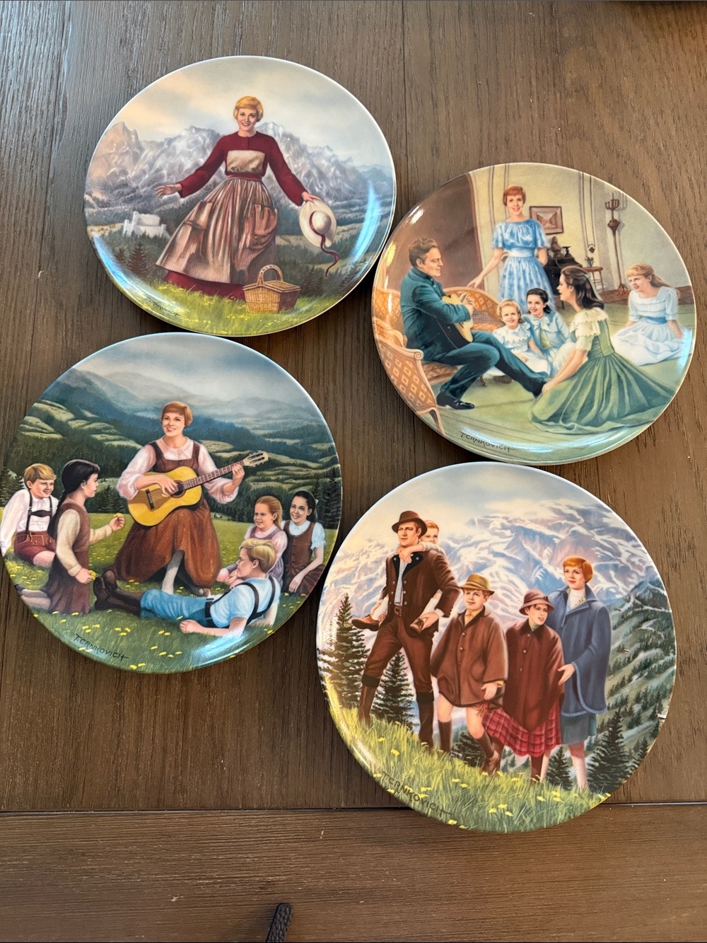 Sound of music collective plates Edwin m Knowles
